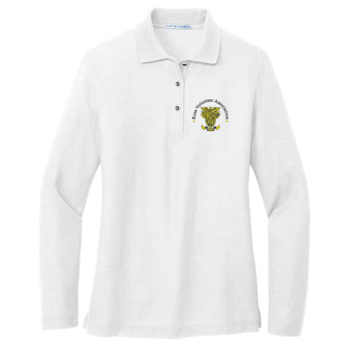 RVA LS Ladies Silk Touch Polo Thumbnail